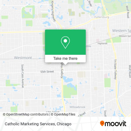 Catholic Marketing Services map