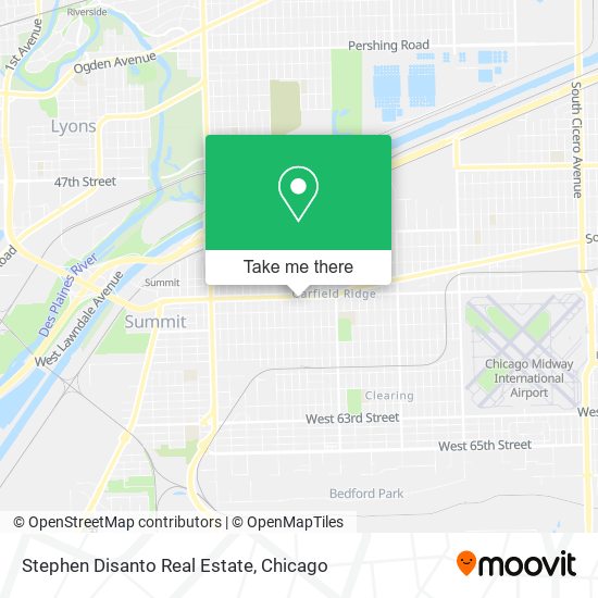 Stephen Disanto Real Estate map