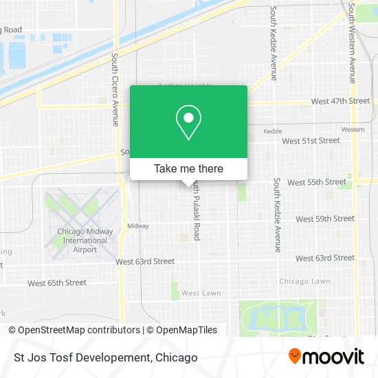 St Jos Tosf Developement map