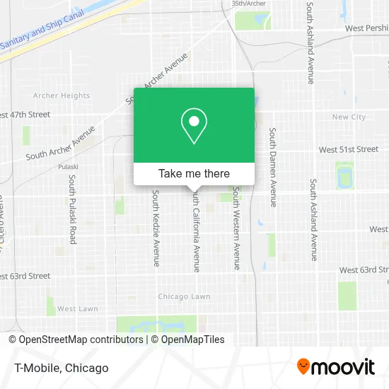 T-Mobile map