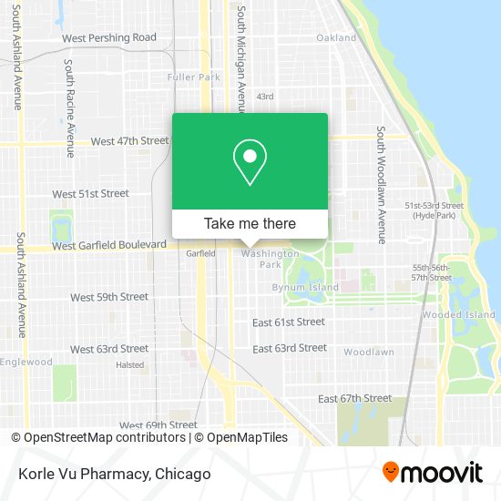Mapa de Korle Vu Pharmacy