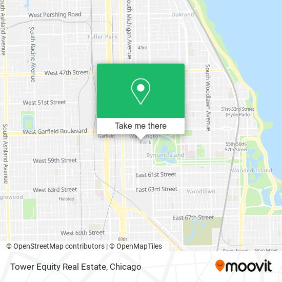 Tower Equity Real Estate map