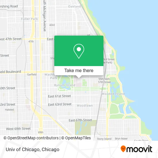 Univ of Chicago map