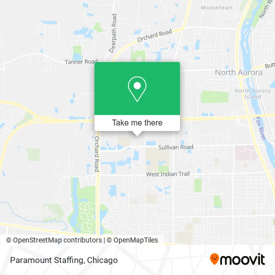 Paramount Staffing map
