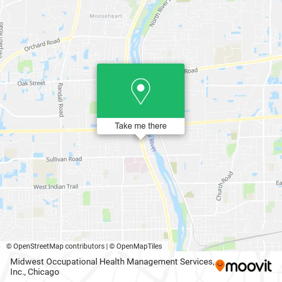 Midwest Occupational Health Management Services, Inc. map