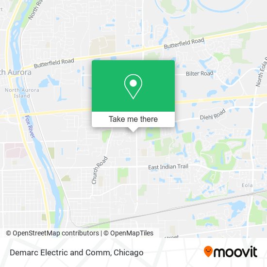 Demarc Electric and Comm map