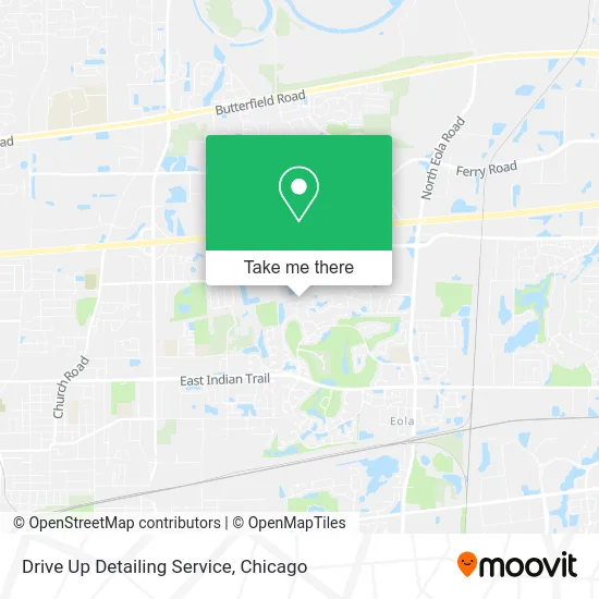 Drive Up Detailing Service map