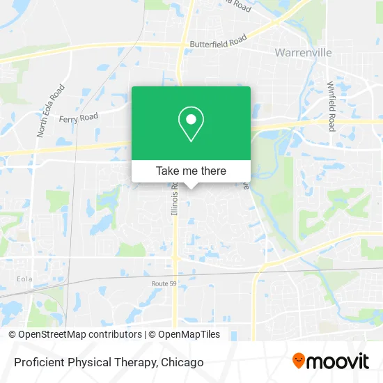 Proficient Physical Therapy map