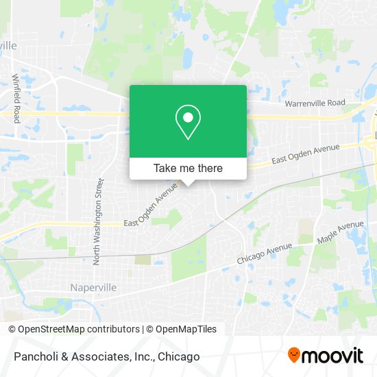 Pancholi & Associates, Inc. map