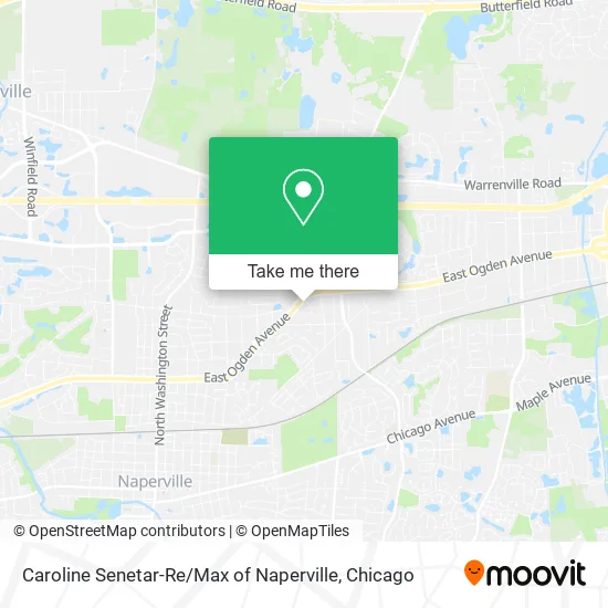 Caroline Senetar-Re / Max of Naperville map
