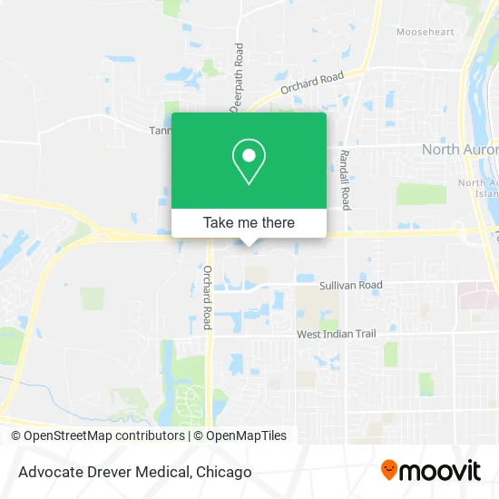 Advocate Drever Medical map
