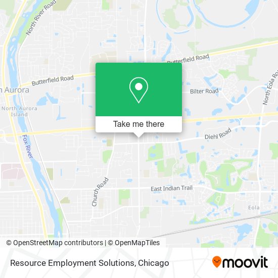 Resource Employment Solutions map