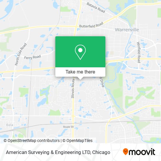 Mapa de American Surveying & Engineering LTD