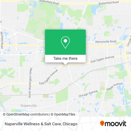 Mapa de Naperville Wellness & Salt Cave