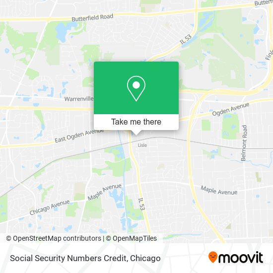 Mapa de Social Security Numbers Credit