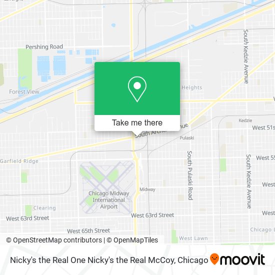 Nicky's the Real One Nicky's the Real McCoy map