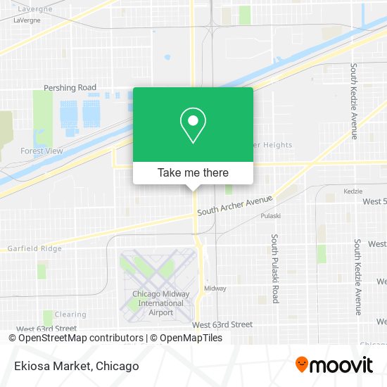 Ekiosa Market map