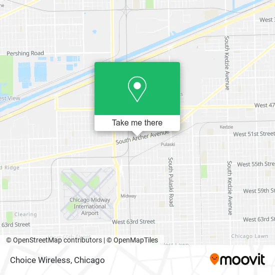 Choice Wireless map