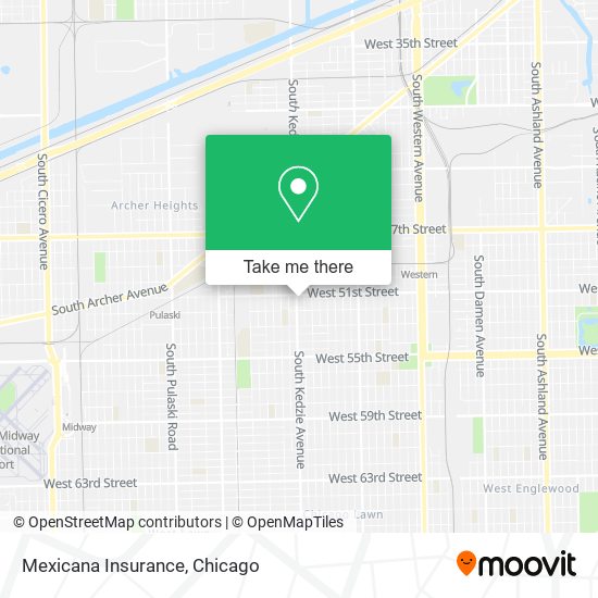 Mexicana Insurance map