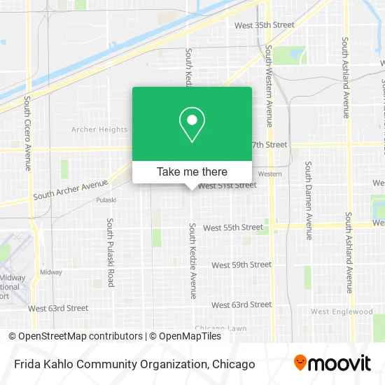 Mapa de Frida Kahlo Community Organization