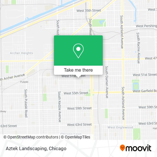 Aztek Landscaping map