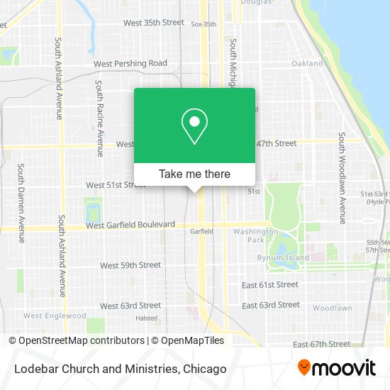 Mapa de Lodebar Church and Ministries