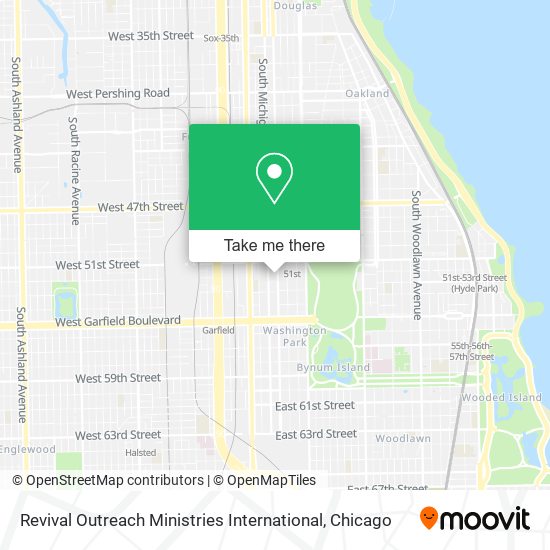 Mapa de Revival Outreach Ministries International