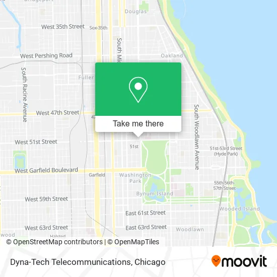 Dyna-Tech Telecommunications map