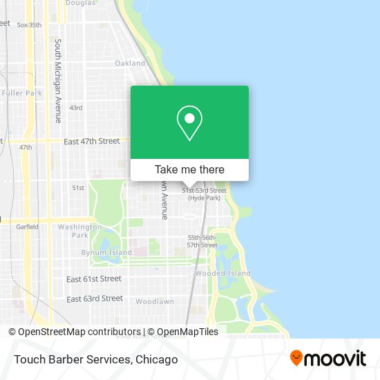 Touch Barber Services map