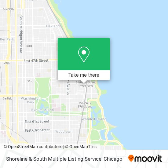 Mapa de Shoreline & South Multiple Listing Service