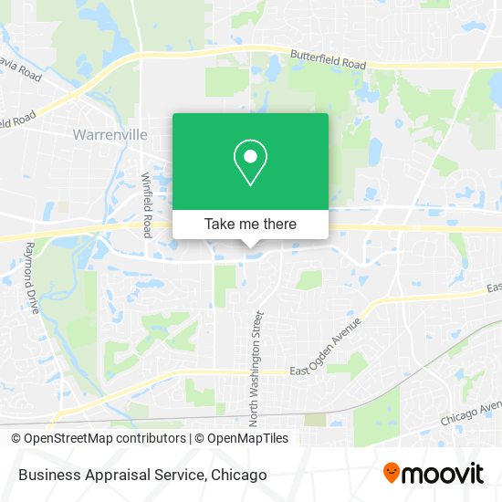 Business Appraisal Service map