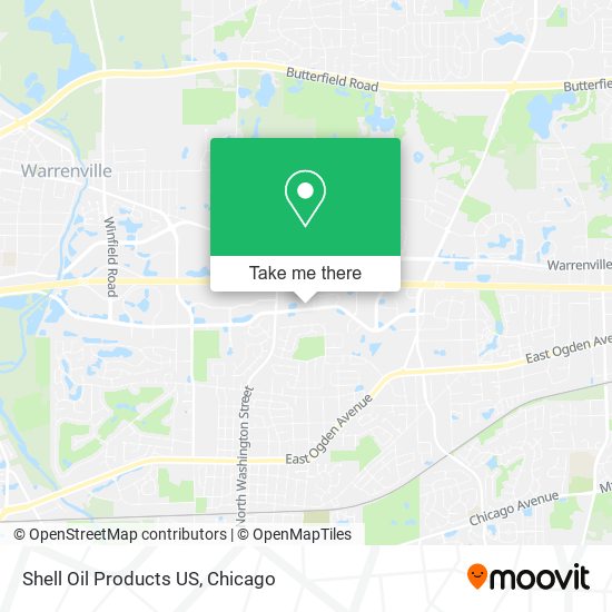 Shell Oil Products US map