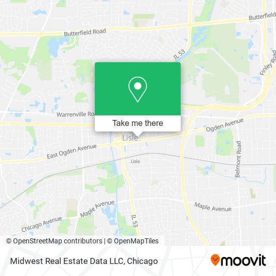 Mapa de Midwest Real Estate Data LLC