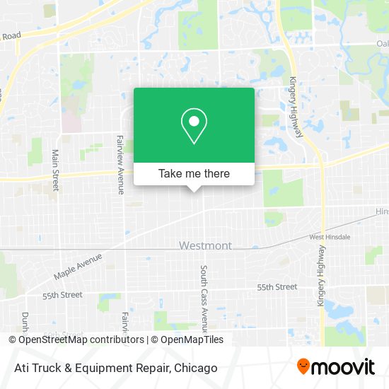 Mapa de Ati Truck & Equipment Repair