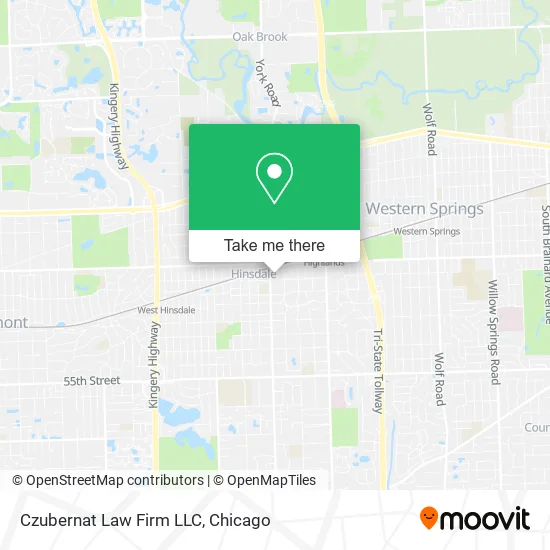Czubernat Law Firm LLC map