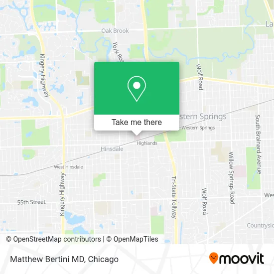 Matthew Bertini MD map