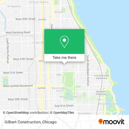 Mapa de Gilbert Construction