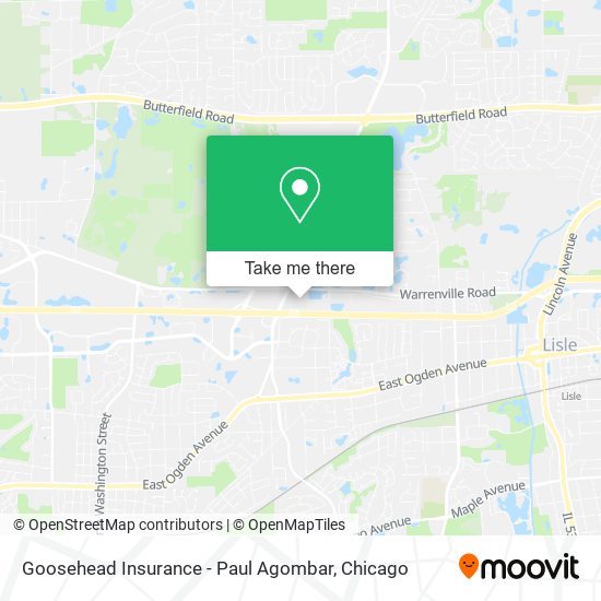 Goosehead Insurance - Paul Agombar map