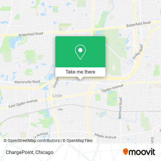 ChargePoint map