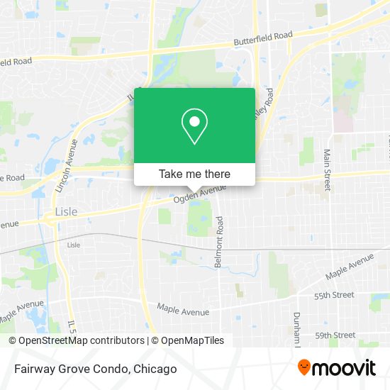 Mapa de Fairway Grove Condo