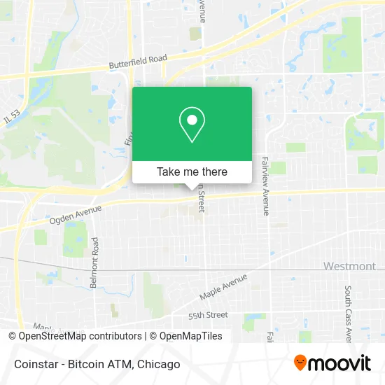 Coinstar - Bitcoin ATM map