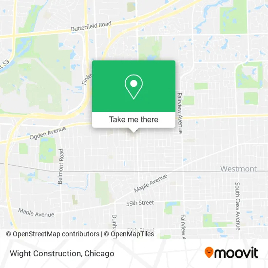 Wight Construction map