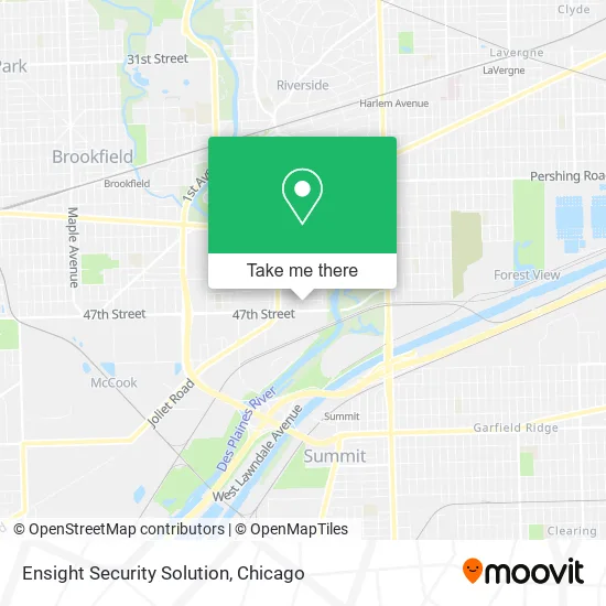 Ensight Security Solution map
