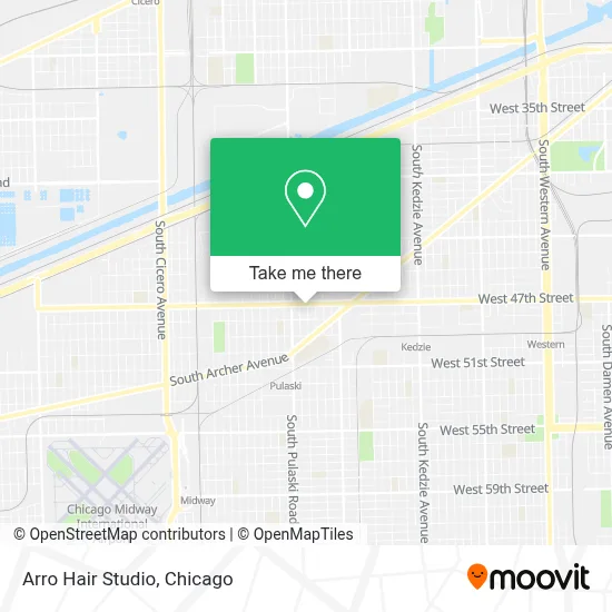 Arro Hair Studio map