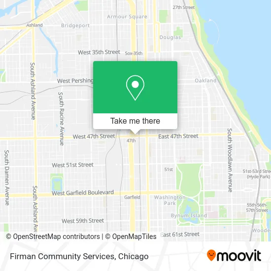 Firman Community Services map