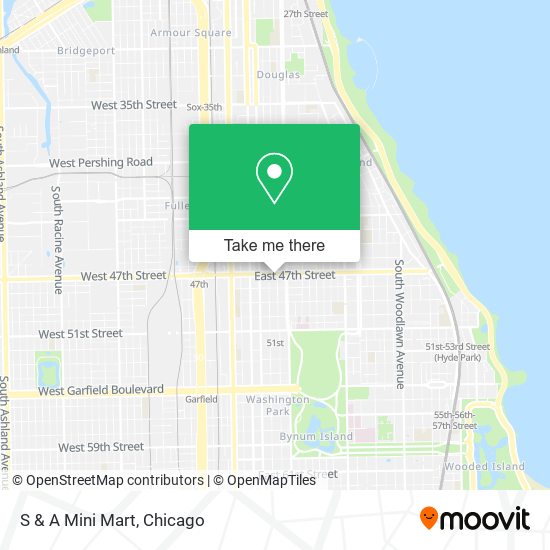 Mapa de S & A Mini Mart