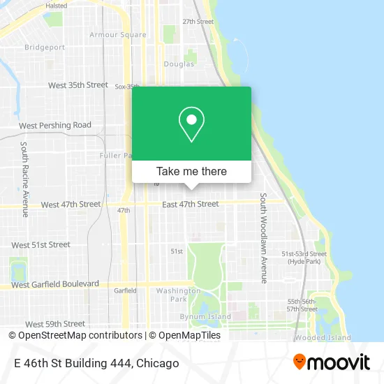 E 46th St Building 444 map