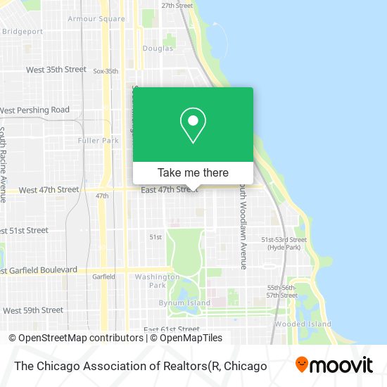 Mapa de The Chicago Association of Realtors