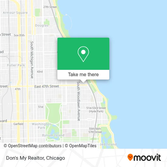 Don's My Realtor map