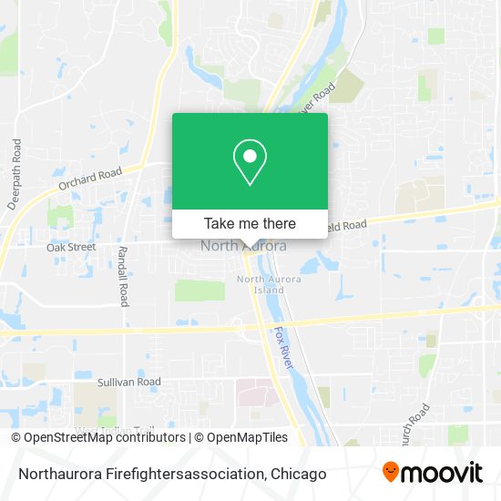 Northaurora Firefightersassociation map